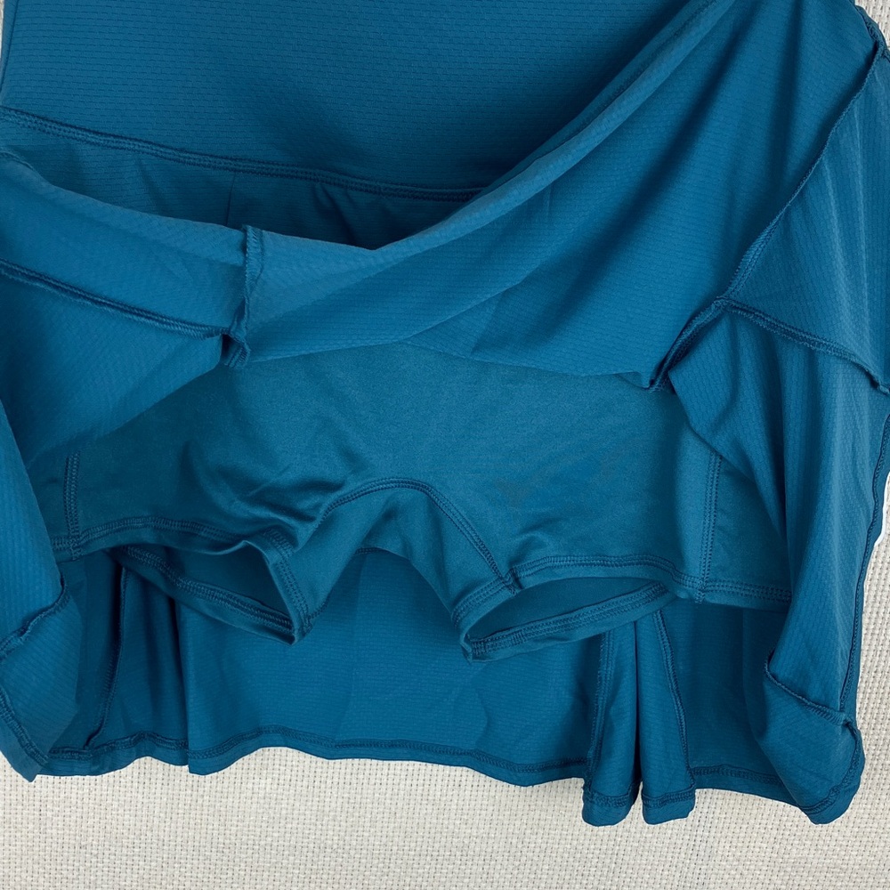Gottex Skort Tennis Golf Pickleball Skirt Teal NWT - Picture 3 of 10